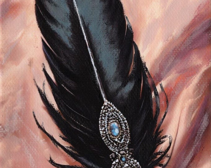 Raven's Feather Wand