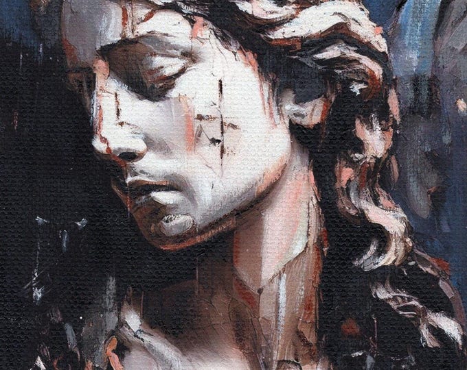 Weathered Angel ACEO