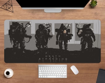 Death Stranding Desk Mat | Death Stranding Fragile Mouse Pad | Large Desk Pad | Gaming Desk Decor