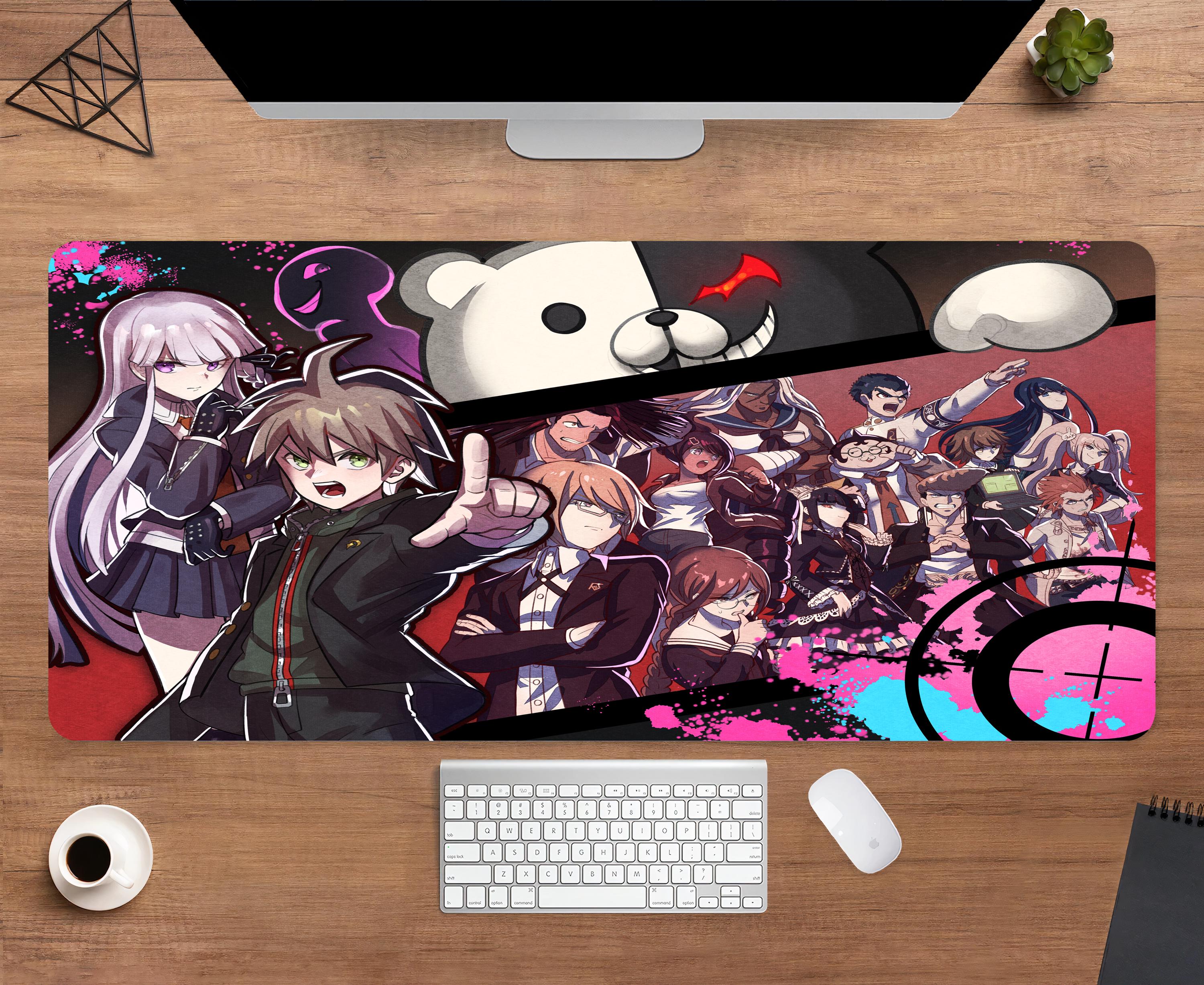 希少ダンガンロンパ　コラボ限定　マウスパッド 希少ダンガンロンパ コラボ限定 マウスパッド 希少ダンガンロンパ