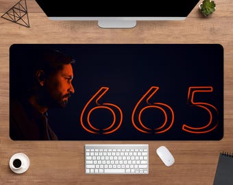 Alan Wake Desk Mat | Survival Horror Game Mouse Pad | Large Desk Pad | Gaming Desk Decor