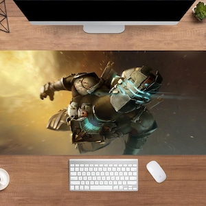 Dead Space Desk Mat | Isaac Clarke Mouse Pad | Large Desk Pad | Gaming Desk Decor