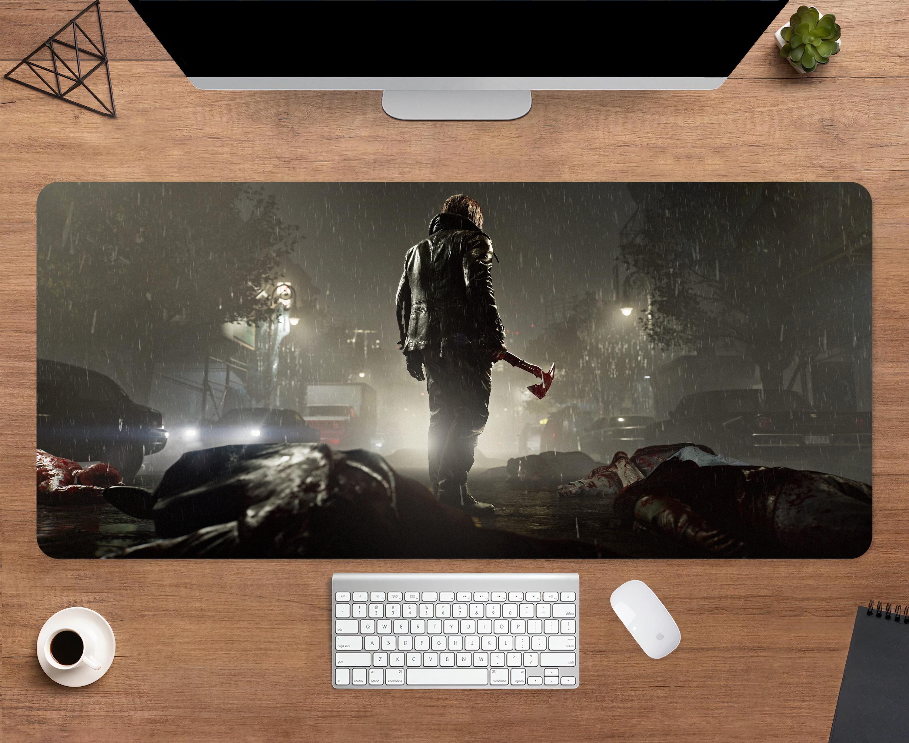 Resident Evil Requiem Desk Mat | Leon Scott Kennedy Mouse Pad