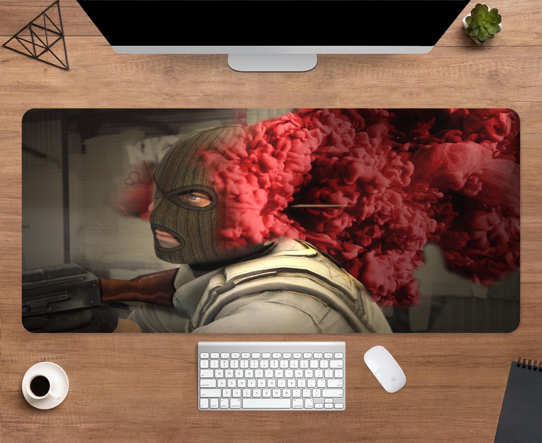 Counter Strike Desk Mat | Counter Strike Mouse Pad | Large Desk Pad ...
