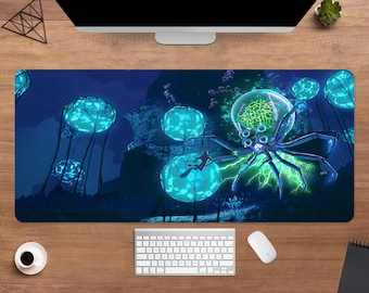 Subnautica Desk Mat | Ryley Robinson Mouse Pad | Large Desk Pad | Gaming Desk Decor
