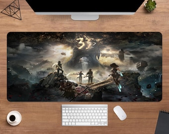 Alfombrilla de escritorio Clair Obscur Expedition 33 / Alfombrilla de ratón Clair Obscur Expedition 33 / Alfombrilla de escritorio grande / Decoración de escritorio para juegos