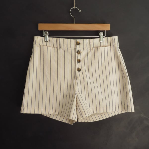 Pinstriped Shorts main image 1