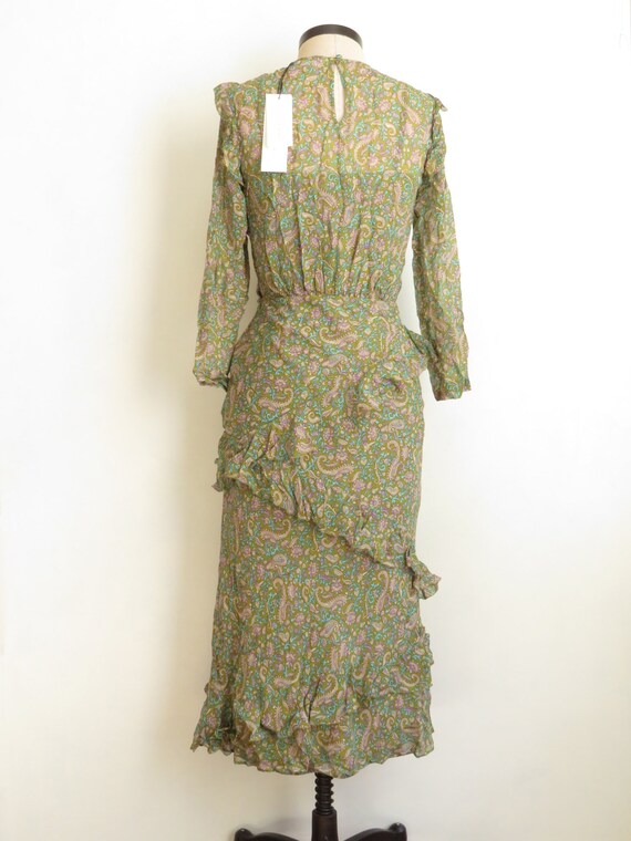 NWT Veronica BEARD Silk Paisley Dress Floral & Pa… - image 5