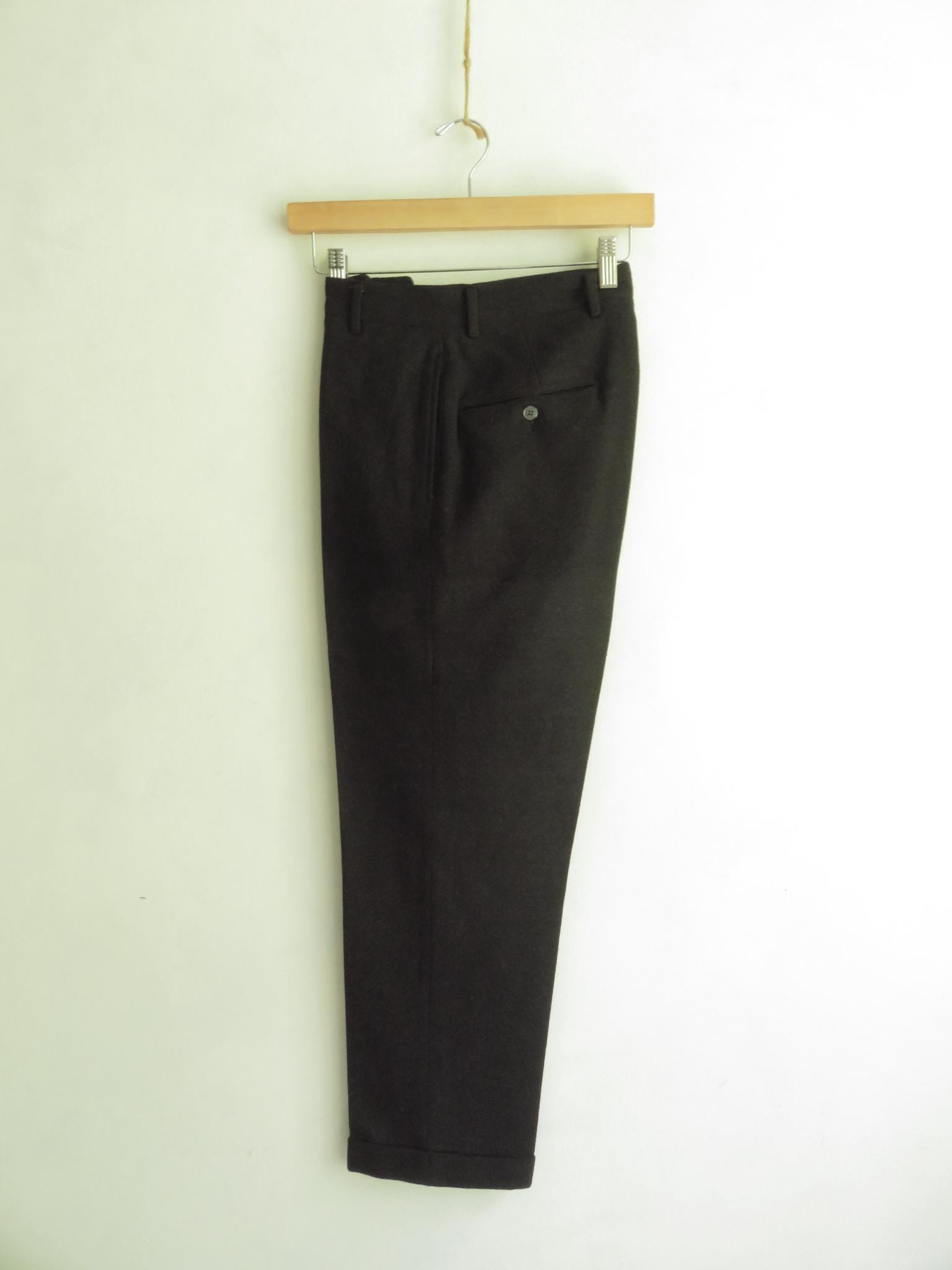 パンツ 1940's germany black wool slacks WWII German Elite Black Wool Panzer Trousers Pants – Hikishop