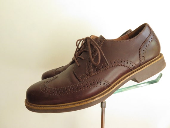 Cole Haan Men\'s Size 8M Brown Leather Comfort Lace-Up Wingtip Oxford Shoes Cole Haan Men main image 3