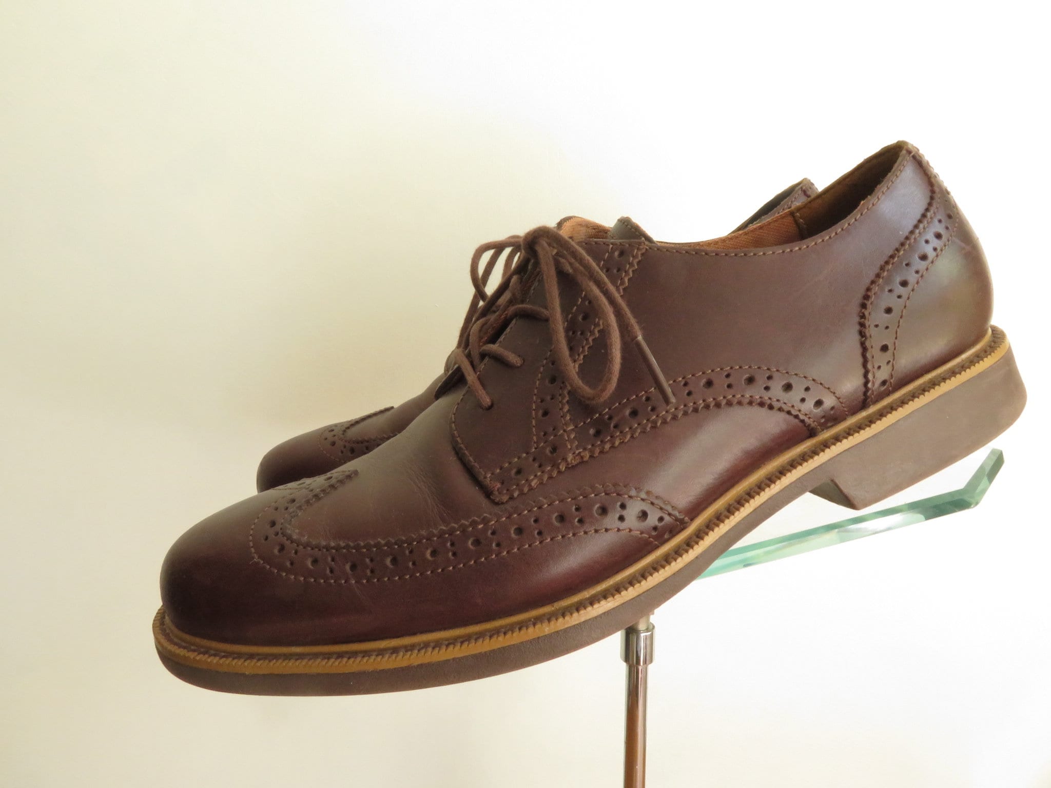 Cole Haan Shoes Mens Size 13 Brown Grand OS Wingtip‎ Oxford Leather Brogue Men main image 3
