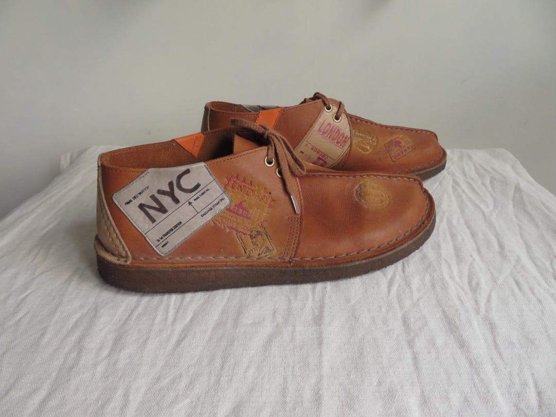 Desert Trek Sterling Clarks Shoes Men's Clarks Desert Trek Leather