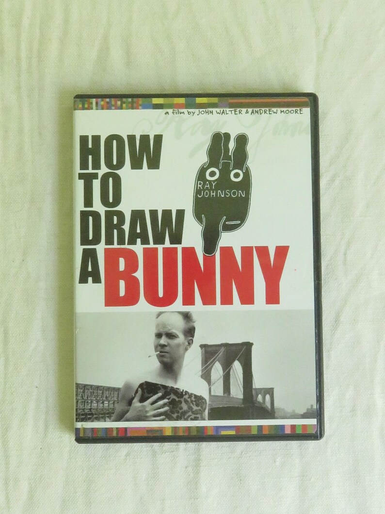 How to Draw A Bunny: Ray Johnson Documentary DVD, Pop Art Collage - Etsy