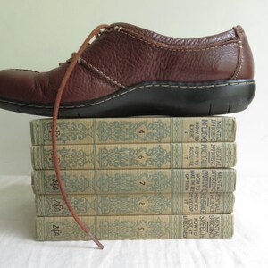 8.5 Brown Leather Clarks Bendables Loafers Lace-Up Shoes Size 8.5M bild 7