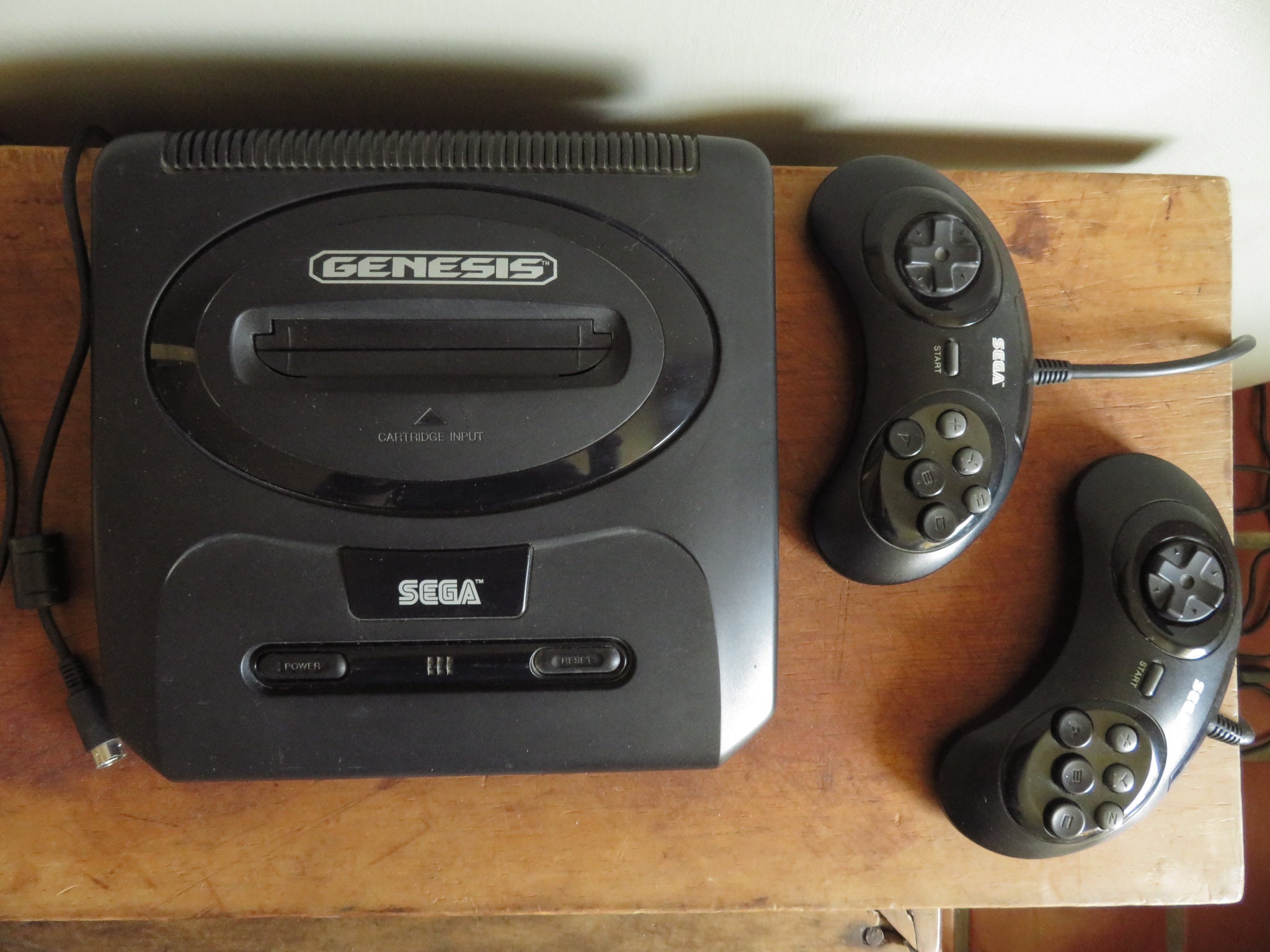 Sega Genesis 33 Games Dual Player 1990s Game Console & 33 