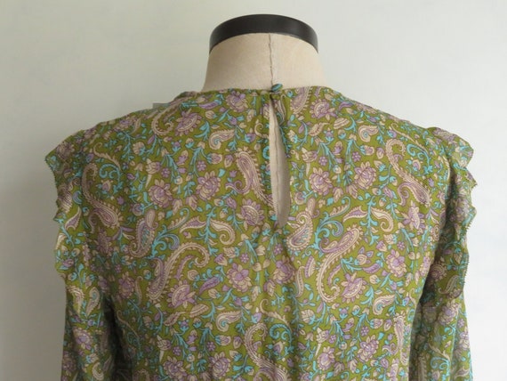 NWT Veronica BEARD Silk Paisley Dress Floral & Pa… - image 9