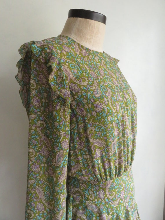 NWT Veronica BEARD Silk Paisley Dress Floral & Pa… - image 8