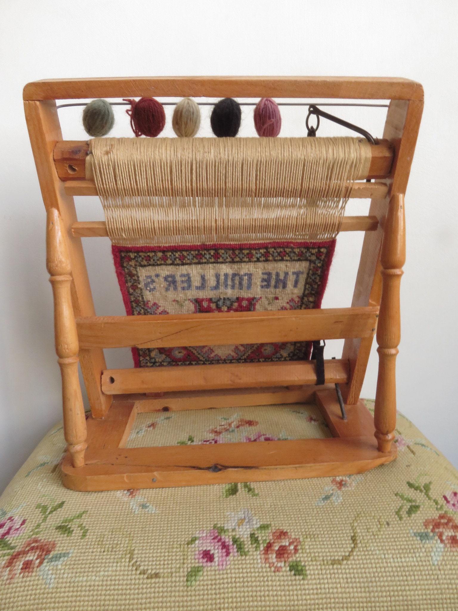 Small Vintage Loom Handmade Wooden Turkish Loom - Etsy Small Vintage Loom Handmade Wooden Turkish Loom - Etsy