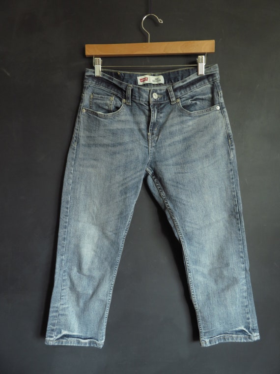 Cropped Faded Denim 