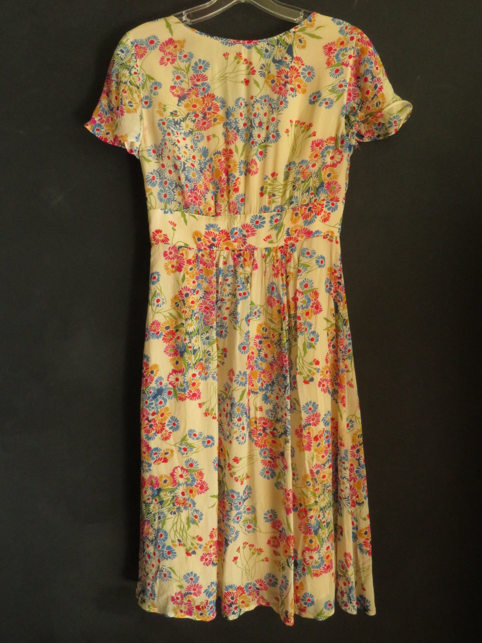 Boden Floral Femme Dress Sheer Fully Lined Delicate Feminine - Etsy