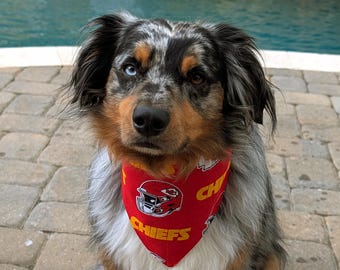 Bandana para perro de los Kansas City Chiefs