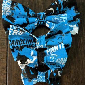 Carolina Panthers Bow Ties
