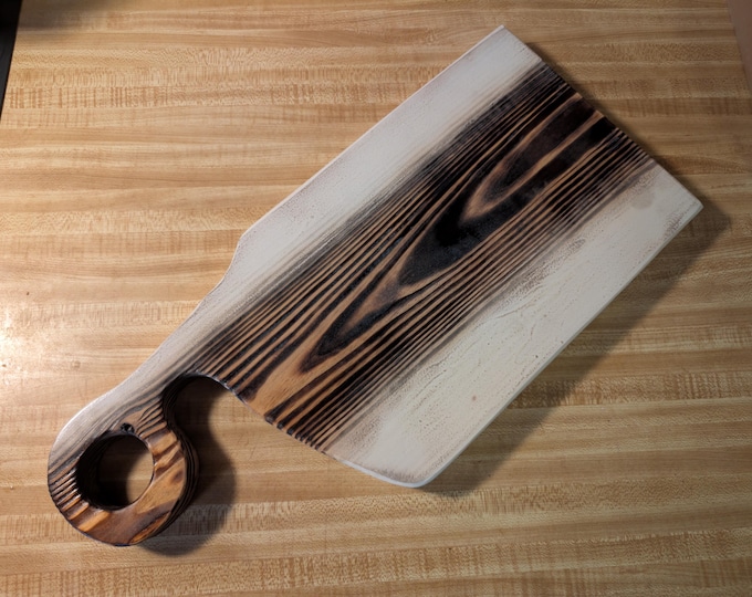 Featured listing image: Hefty Hand Crafted Farmhouse style Serving board.