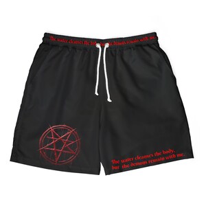 Demon pentagram-zwemshort