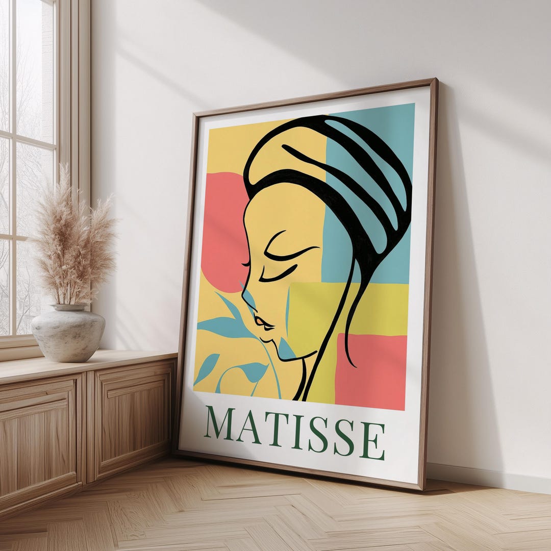 Matisse Cote Dazur Exhibition Posters, Abstract Coastal Arts Prints ...