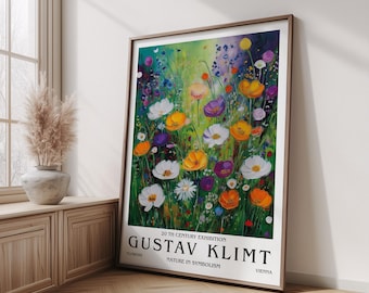 グスタフ・クリムトの花園ポスター - Etsy 日本