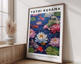 草間彌生 アーストーンズプリント：日本の現代アートポスター - Etsy 日本