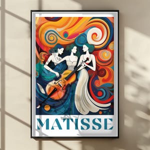 Henri Matisse Women Print - Colorful Wall Art, Aesthetic Room Decor, Matisse Poster for Modern Gallery Exhibition Art, Matisse Gift Idea