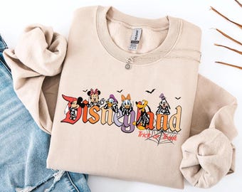 Disneyland Halloween Sweatshirt,Disneyland Sweatshirt,Halloween Shirt,Mickey Halloween,Disneyland Trip Sweatshirt,Disney Halloween Shirt