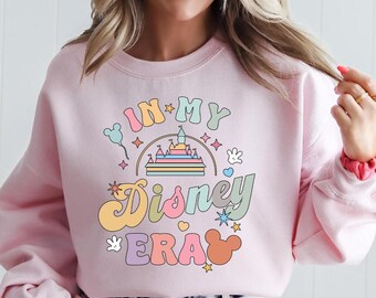 In My Disney Era Sweatshirt,Vintage Disneyland Sweatshirt,Disney Trip Sweatshirt,Disney Vacation Sweatshirt,,Disney Family Matching Shirt