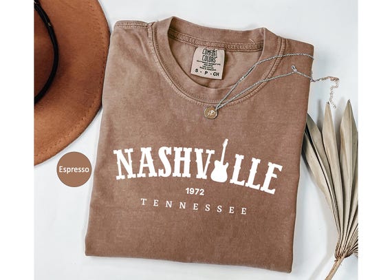 Comfort Colors Nashville Shirt,Tennessee Shirt,Music Shirt, Country Music Shirt,Nashville Gift,Girls Trip Group Shirt,Nashville Trip Shirt