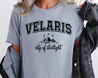 Velaris Shirt, The City of Starlight Shirt,SJM Merch Shirt,Acotar Velaris Shirt,The Night Court Shirt,Court of Dreams Shirt,Trendy Shirt