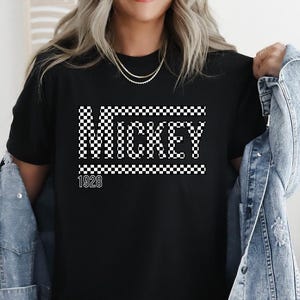 Mickey Minnie Checkered Shirt,Checkered Disney Shirt,Disney Trip Shirt,Disneyland Shirt,Mickey Shirt,Disney Family Vacation,Family Matching