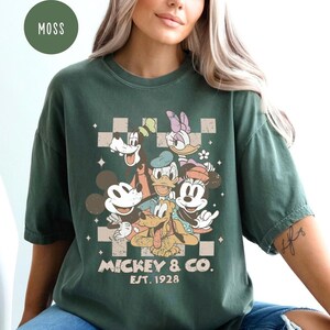 Comfort Colors Vintage Mickey & Co 1928 Shirt,Retro Vintage Disney Shirt,Disneyland Shirt,Disneyworld Shirt,Disney Family Matching Shirt