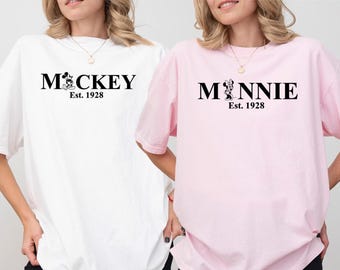 Comfort Colors Mickey Shirt,Disney Family Matching,Disneyland Shirt,Minnie Shirt,Disney Vacation Shirt,Disneyland Trip Shirt,Mickey Mouse