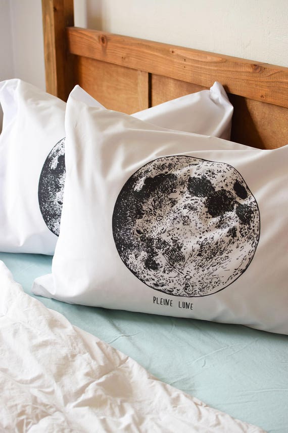 screen printed pillow cases