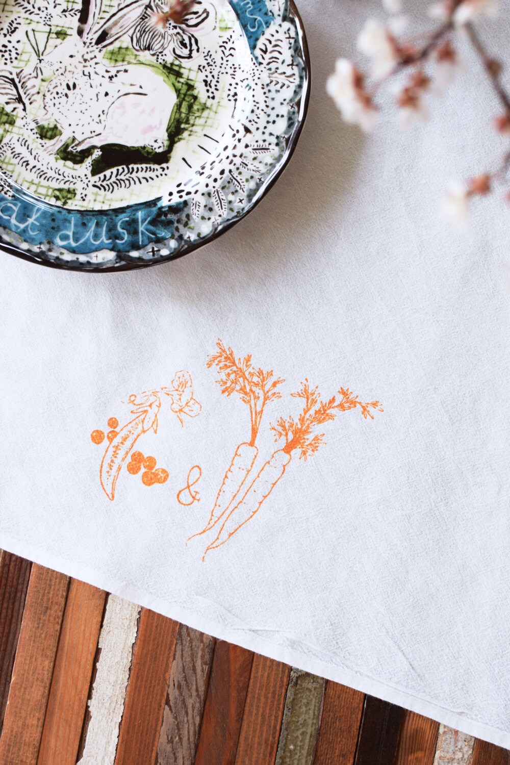 Cloth Napkins Screen Printed Cloth Napkins Dinner Napkins Etsy