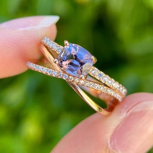 Lavender Spinel Ring - Etsy