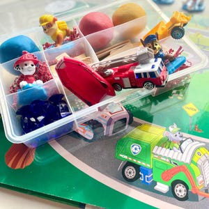 Paw Patrol Handgemachtes Knete Set: Chase, Marshall, Rubble, Skye STEM Fun