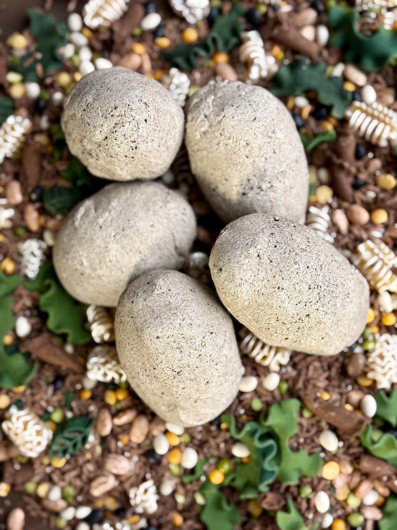 Dinosaur Excavation Egg: Sensory Fossil Dig Kit With Dino Figurine - Etsy