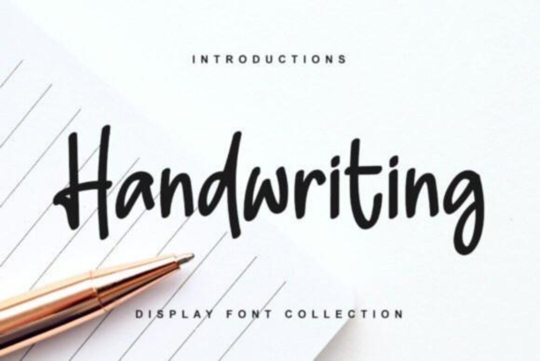 Cute Handwritten Font Bundle for Cricut, Cute Cursive Handwriting for ...