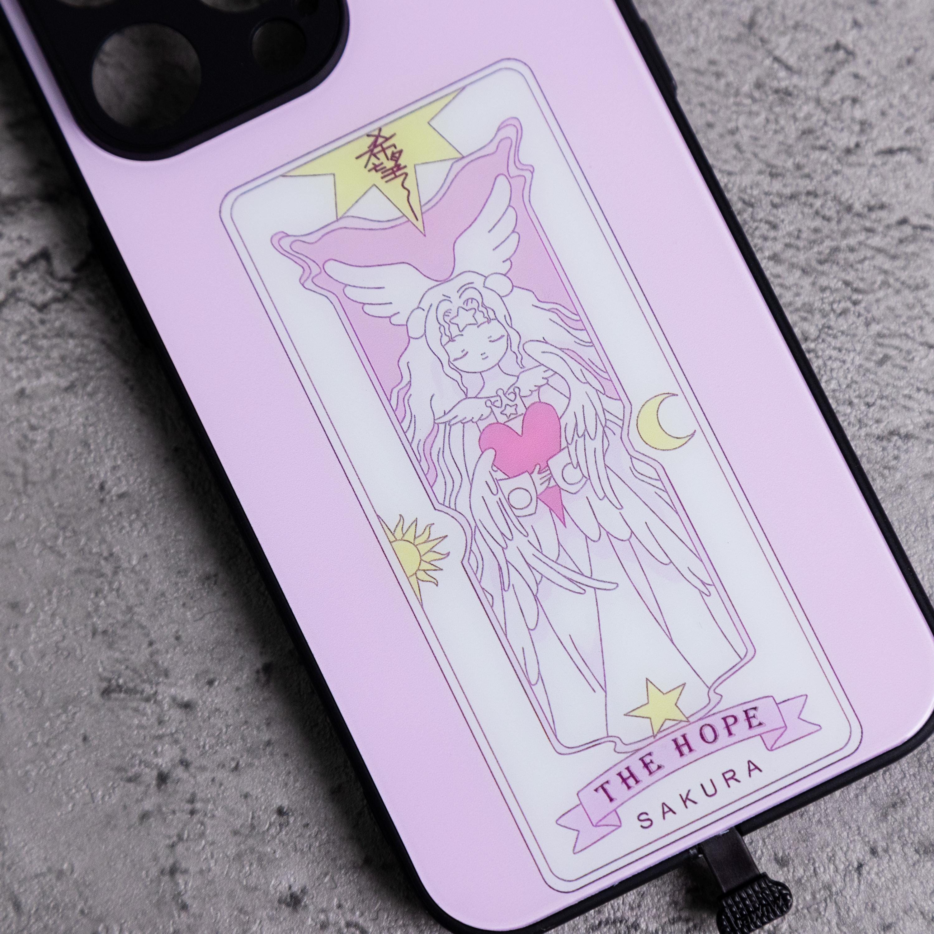 Sakura Magic Card Phone Case LED Light-up iPhone Cover Anime-inspired ...