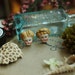 2pcs of Resin hand painted doll head patch