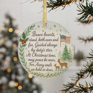 Heartfelt Acrylic Ornaments for Dad: Holiday Keepsakes, Gifts for Father
