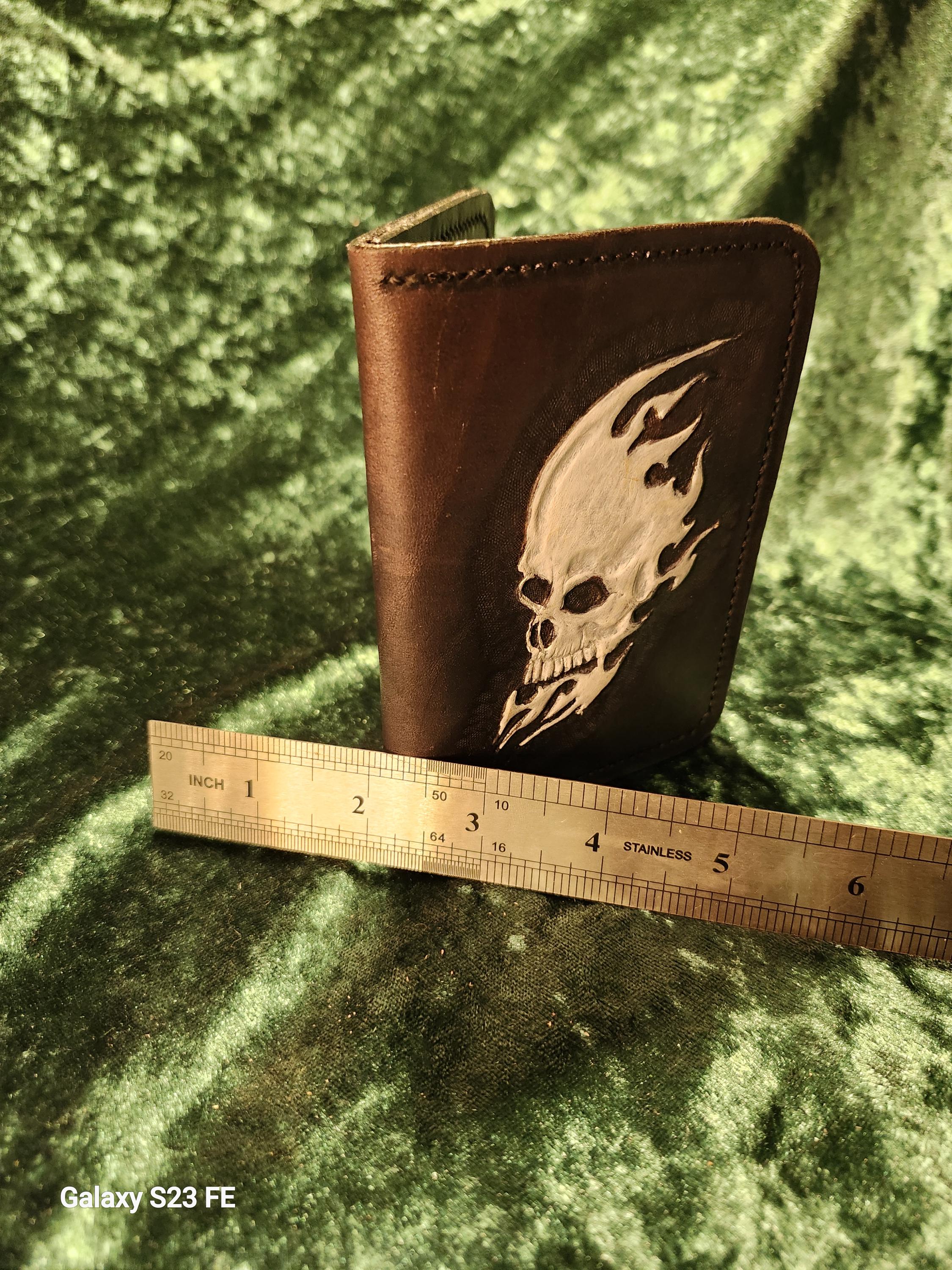 Ghost Rider Wallet - Etsy