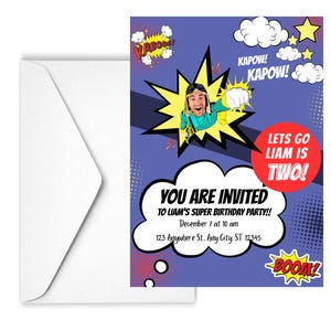 Danny Go inspired Birthday Party Invite Birthday Invitation Digital Invite Toddler Invitation Template